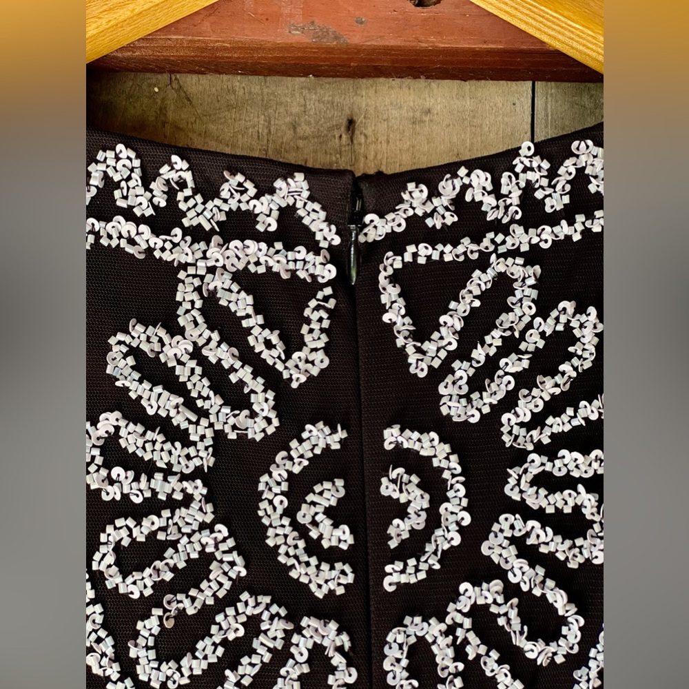 Js Collections Plus Size Beaded Midi Cocktail/Par… - image 4